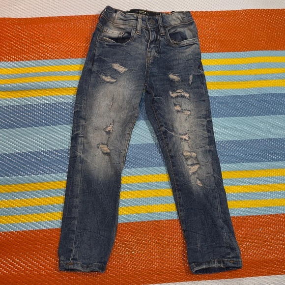 Legacy Edition Blue Denim Jeans Boys Kids Size 5 - Picture 1 of 3